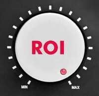 Volume button with red light turned on maximum
