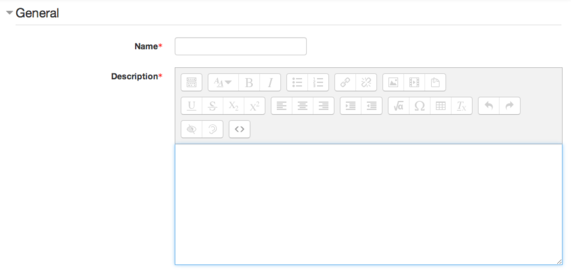 Moodle assignment visual editor