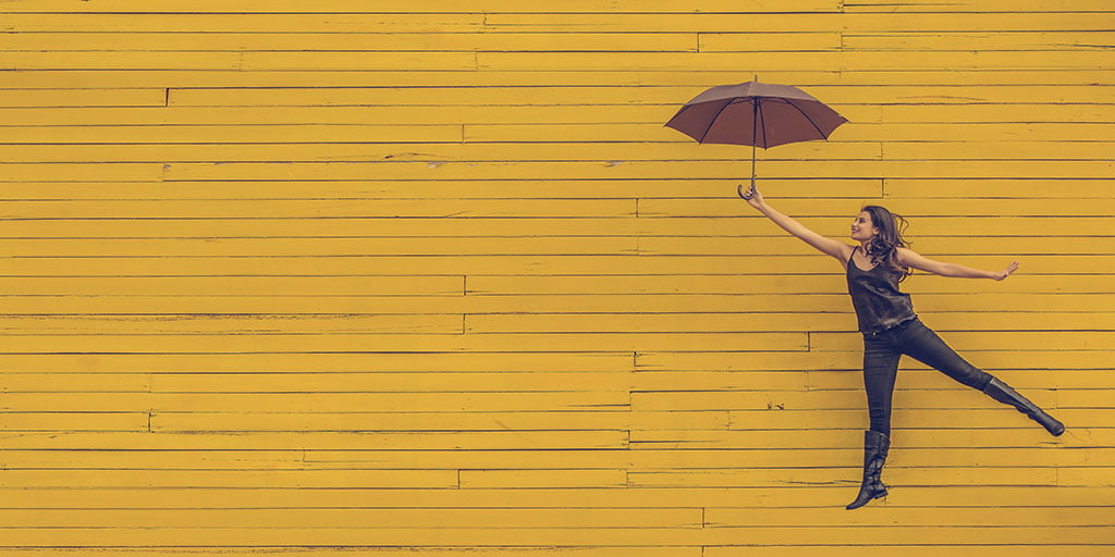 image header girl with umbrella